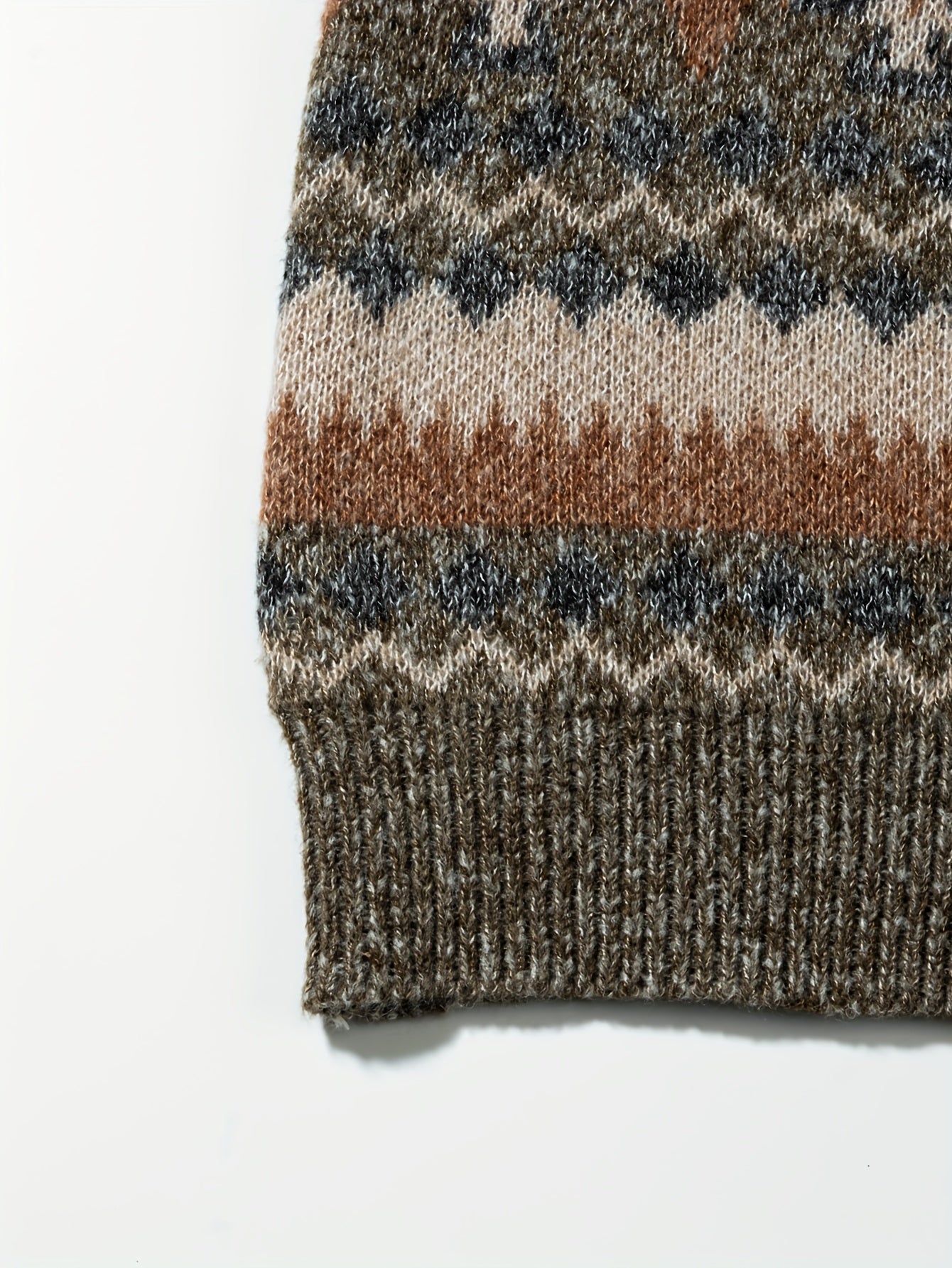 Flattering Rib-Knit Sweater