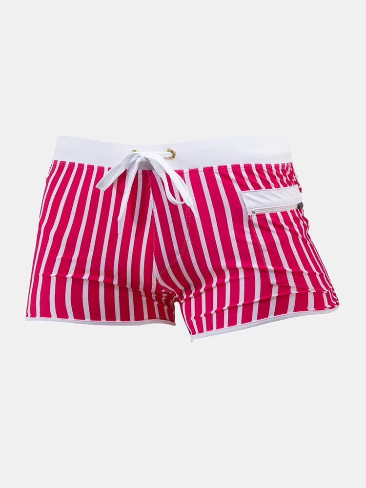 Secure-Pocket Swim Trunks