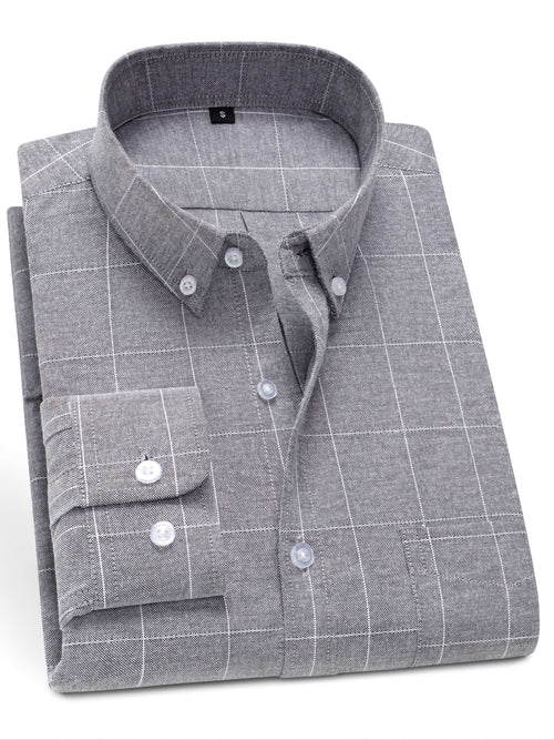 Plaid Easy-Care Shirt