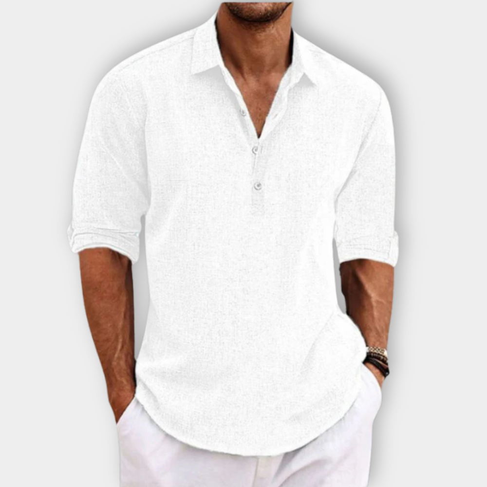 Effortless Linen Comfort Shirt