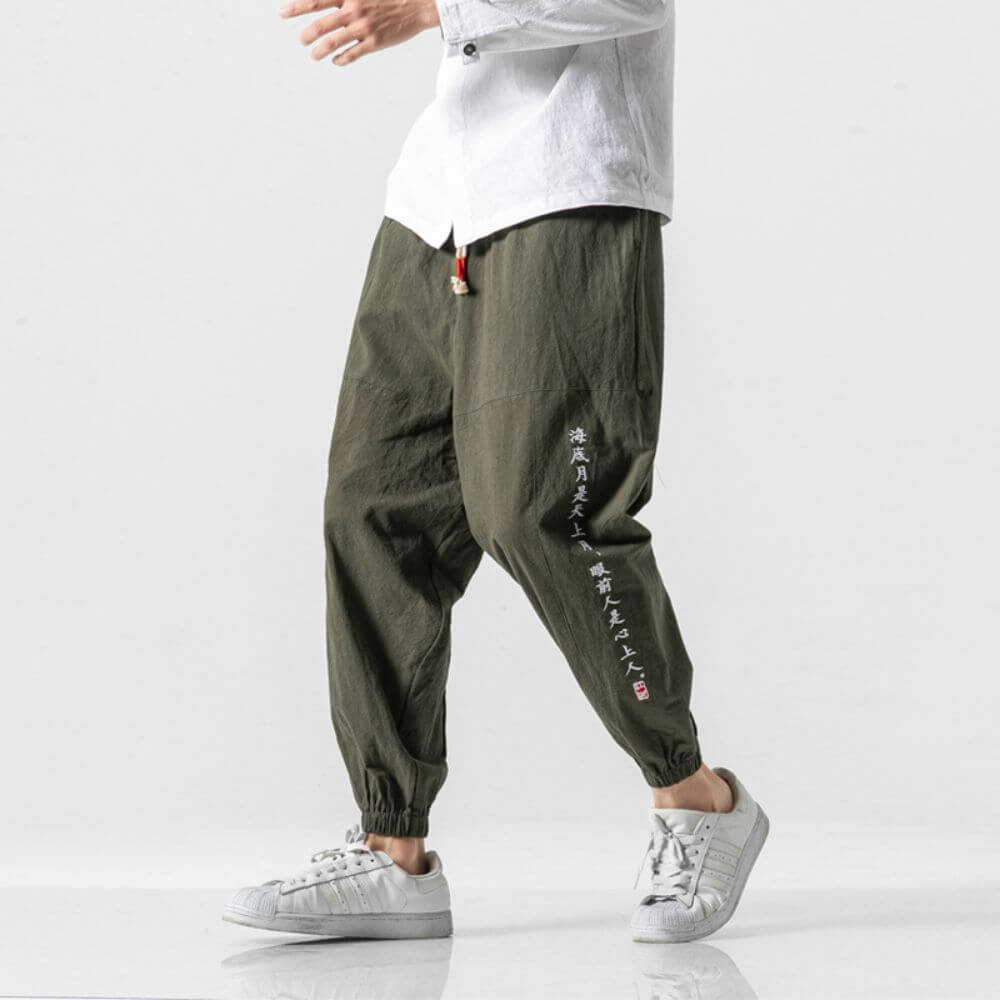 Cooling Elastic-Waist Pants