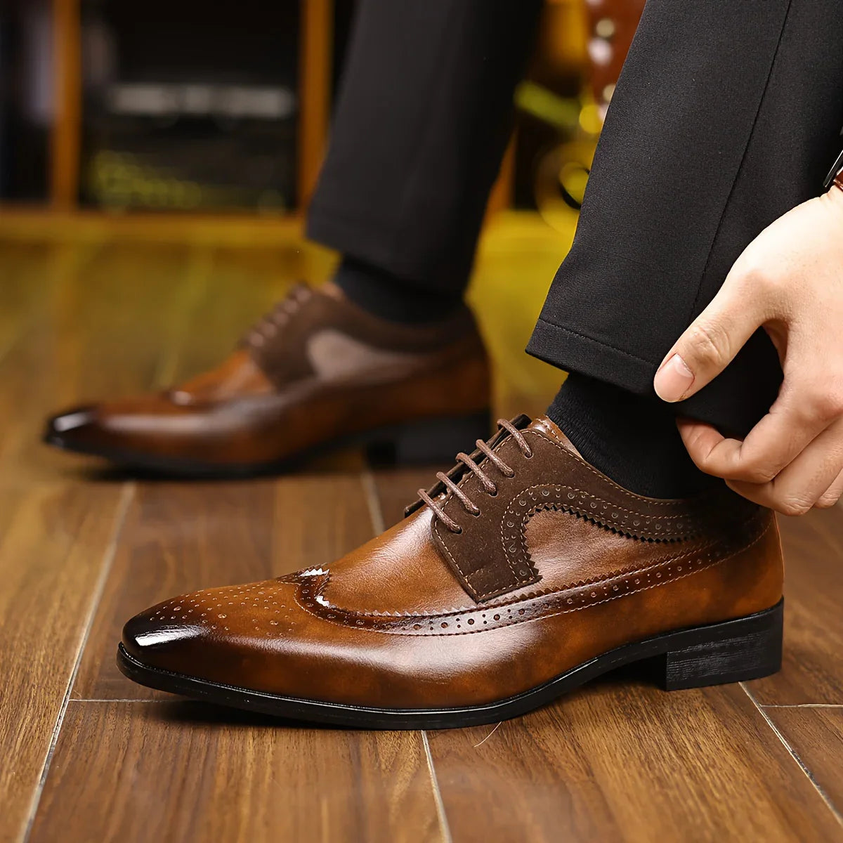 Elegant Comfort Leather Shoes