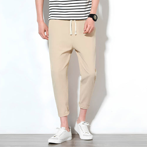 Men's Elastic-Waist Pants