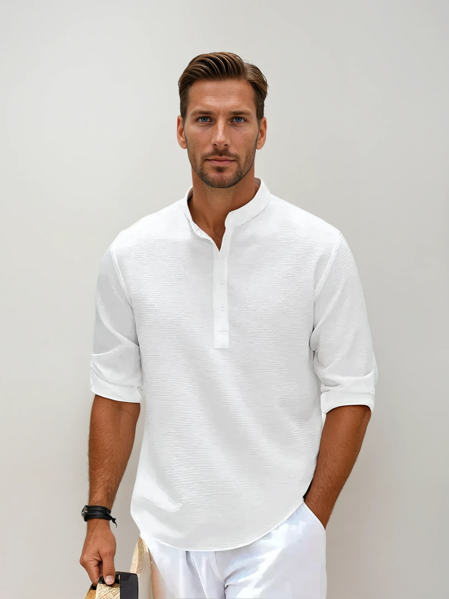 Effortless Comfort Henley Shirt