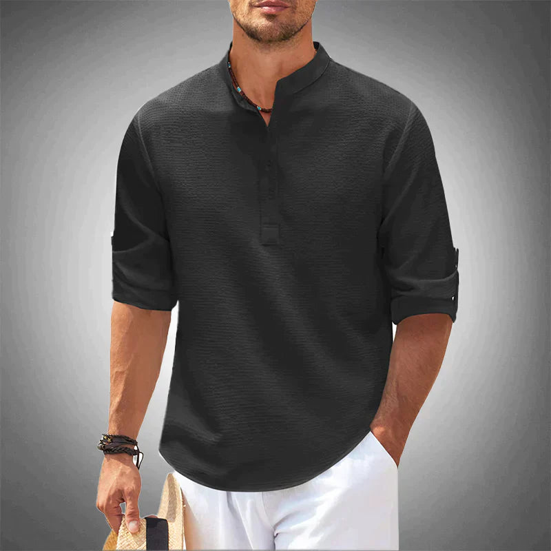 Effortless Comfort Henley Shirt