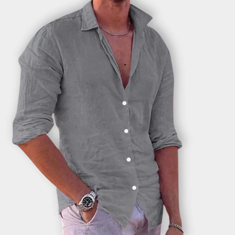 Cool, Breezy Linen Shirt