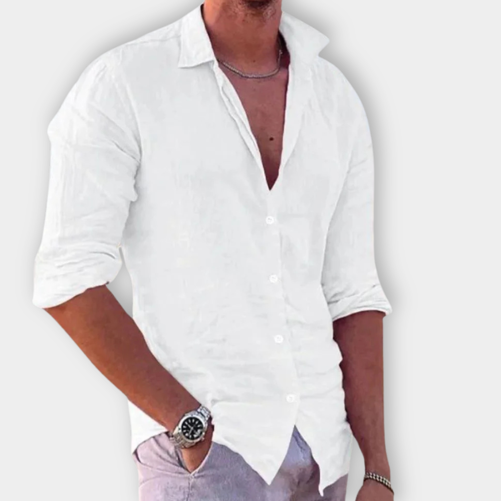 Cool, Breezy Linen Shirt