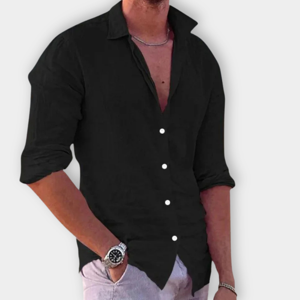 Cool, Breezy Linen Shirt