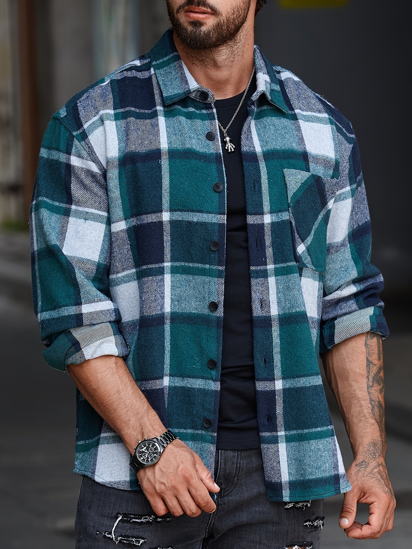 Flatter-Fit Cotton Shirt
