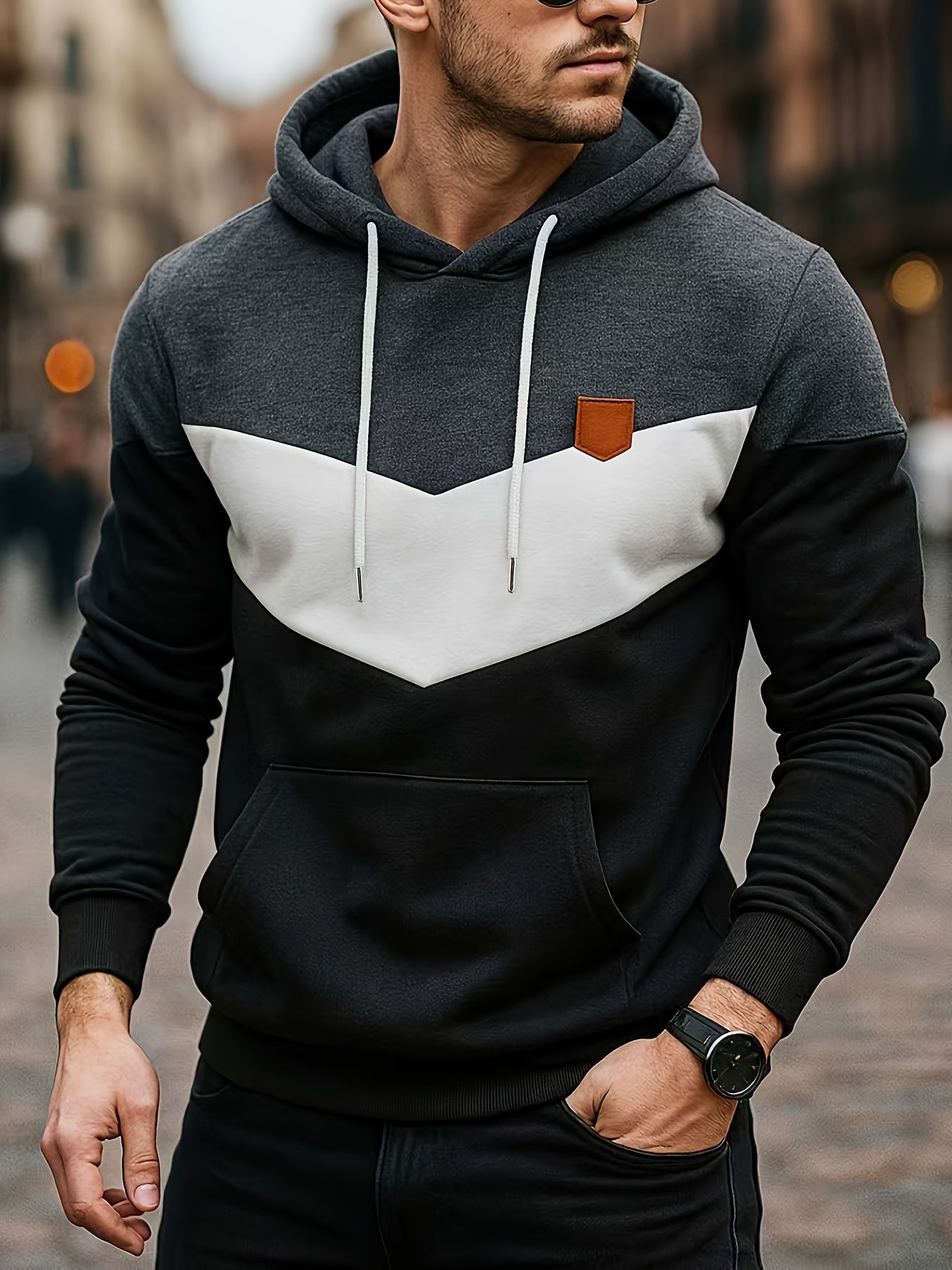 Flattering Knit Hoodie