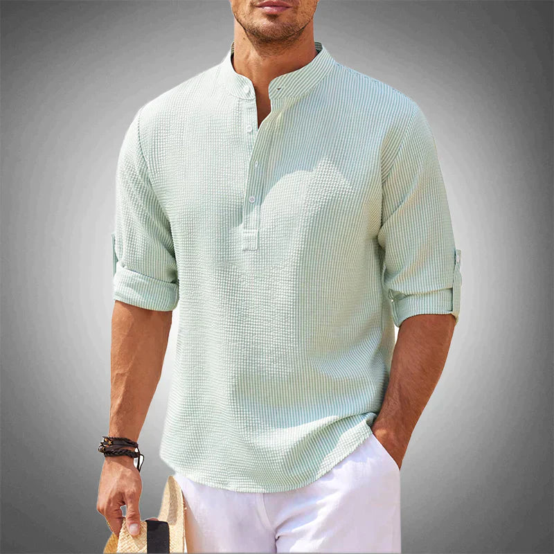 Effortless Comfort Henley Shirt