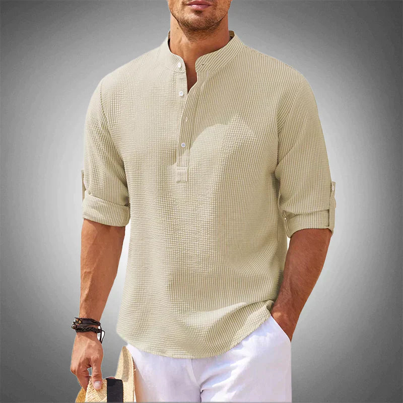 Effortless Comfort Henley Shirt