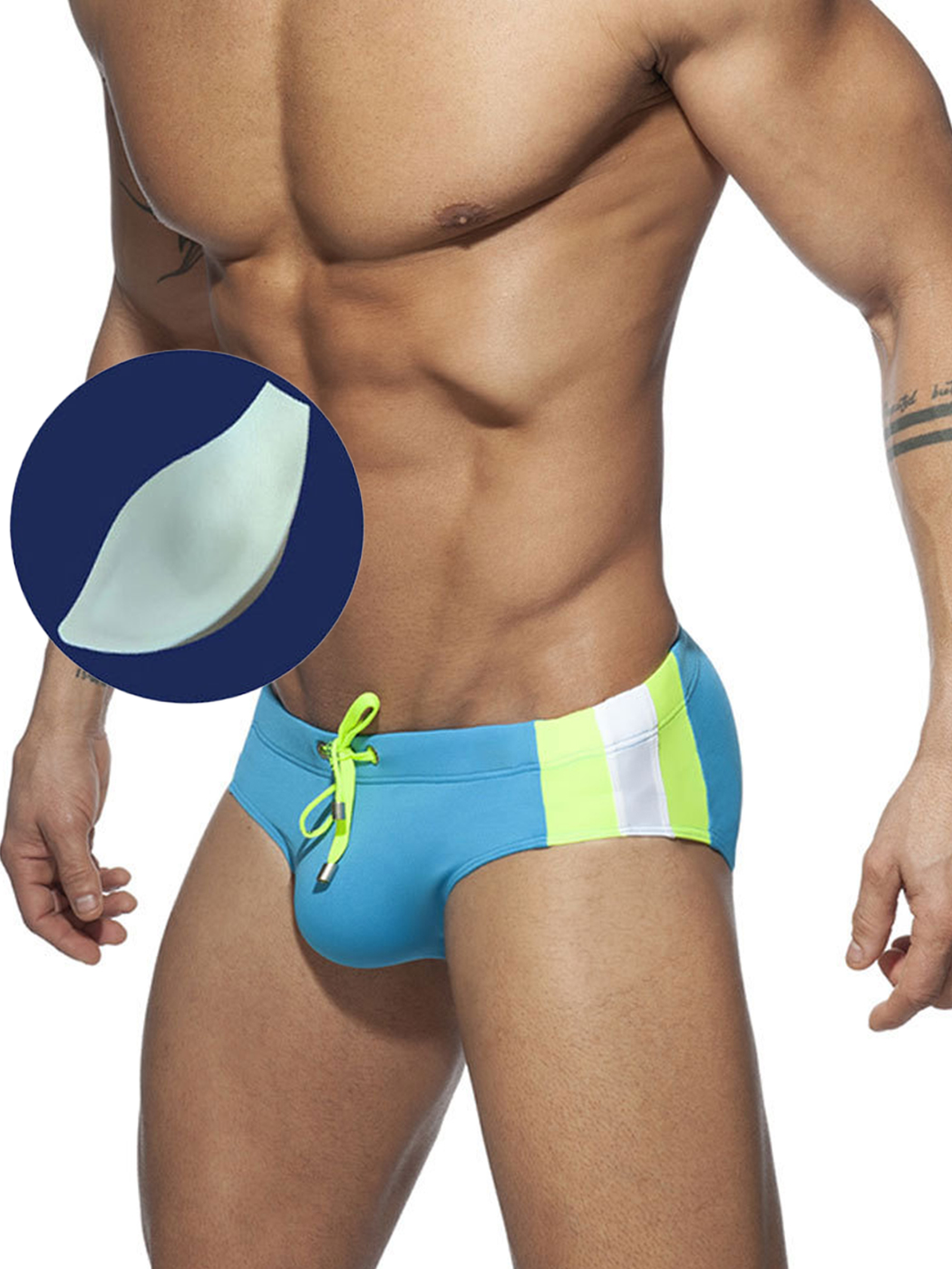 Secure-Fit Swim Briefs