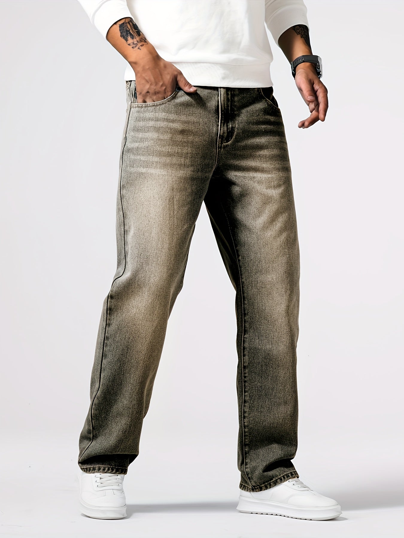 Everyday-Comfort Denim Pants
