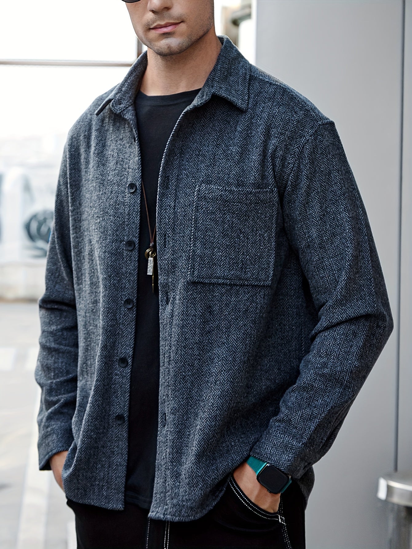 Flattering-Fit Plaid Shirt