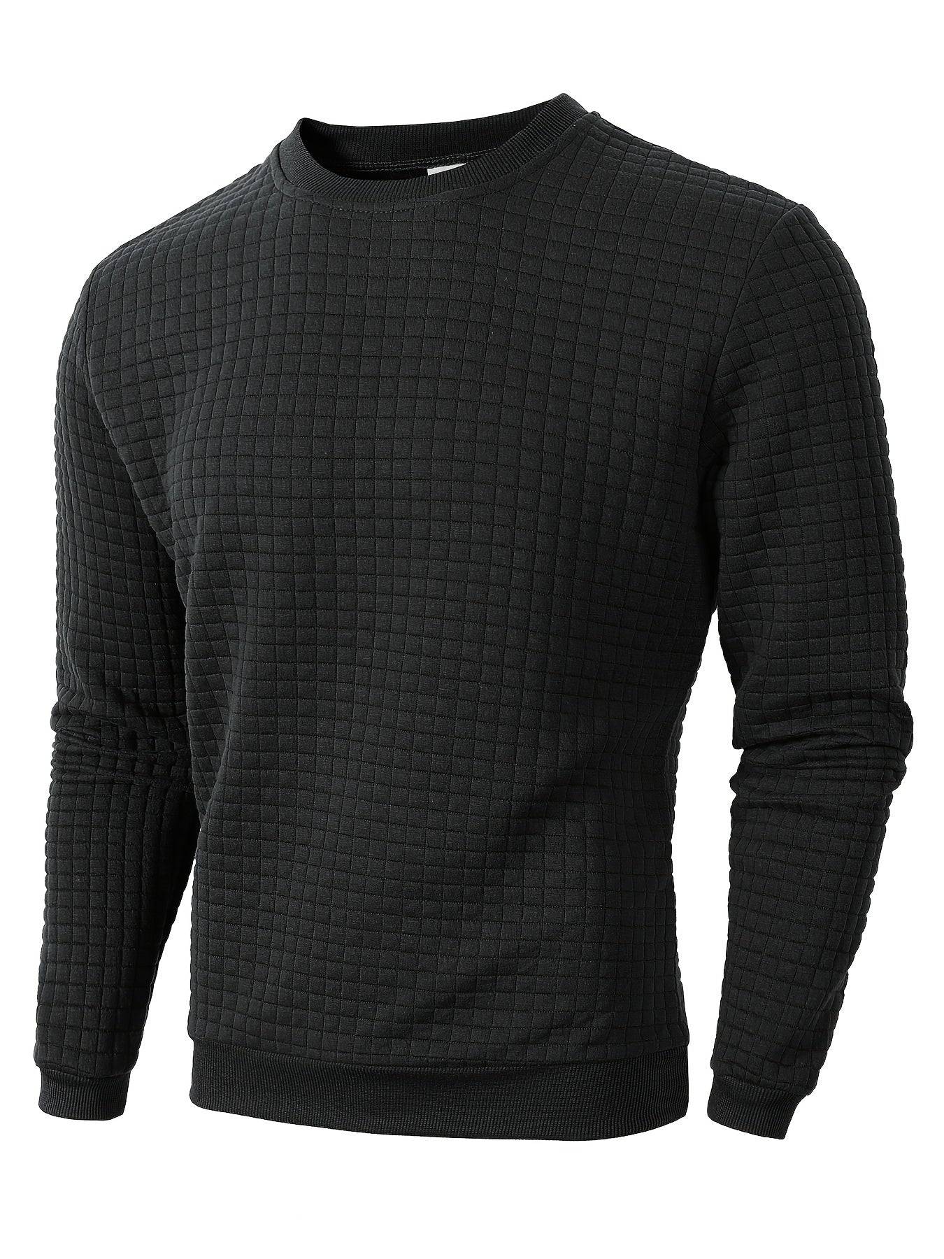Plaid Comfort-Fit Sweater