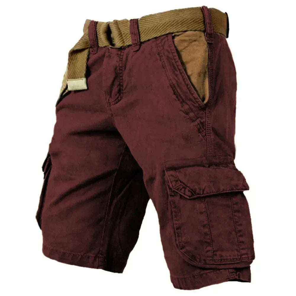 Vintage-Charm Cargo Shorts