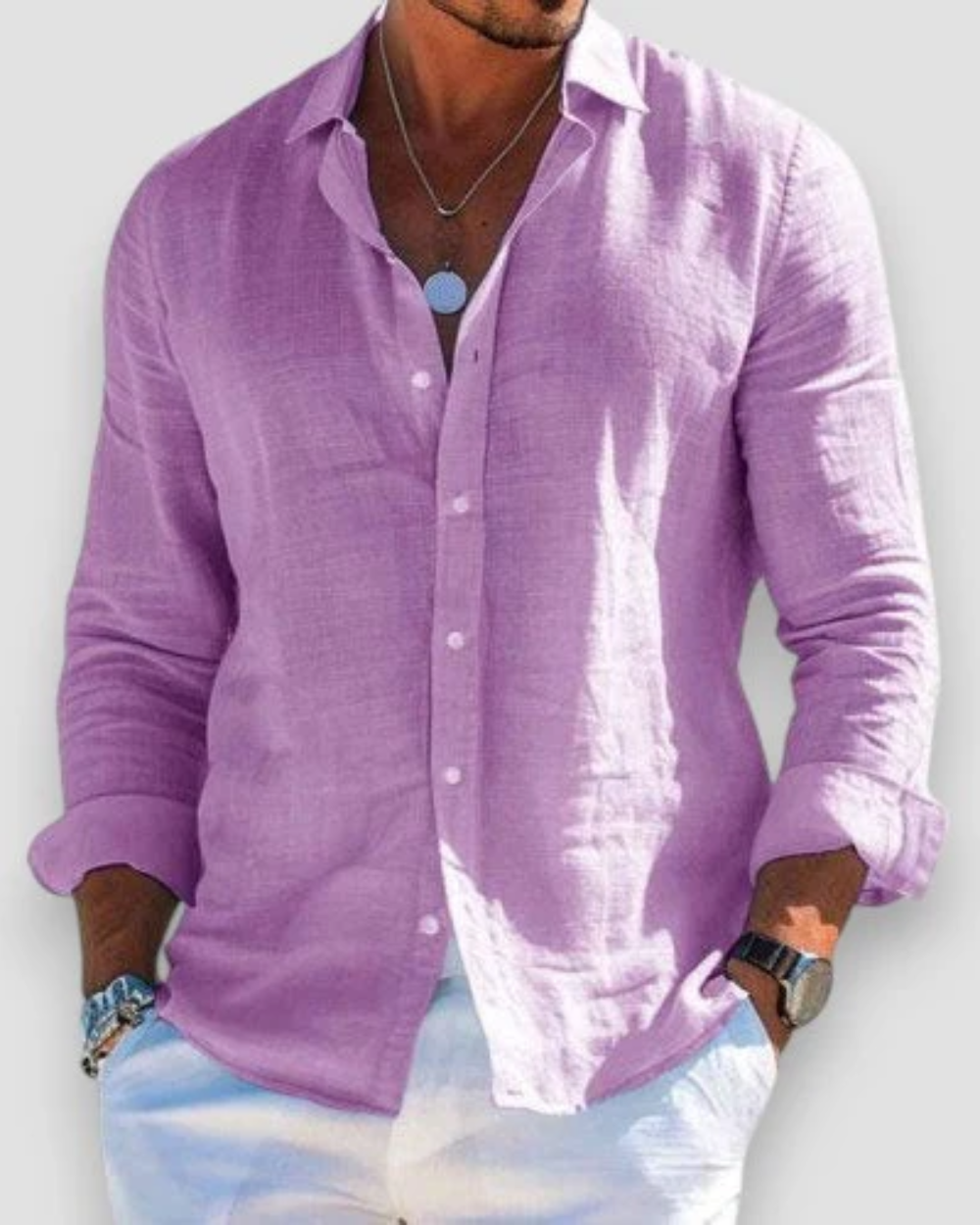 Chic Curve-Hugging Shirt