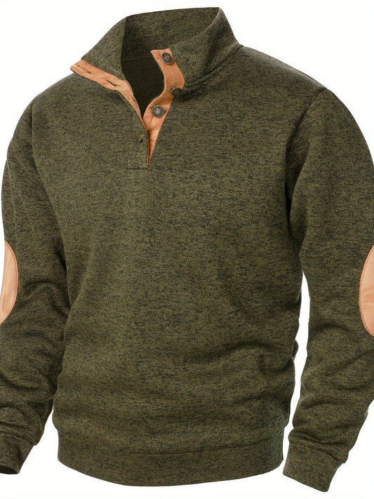 Soft-Touch Knit Hoodie
