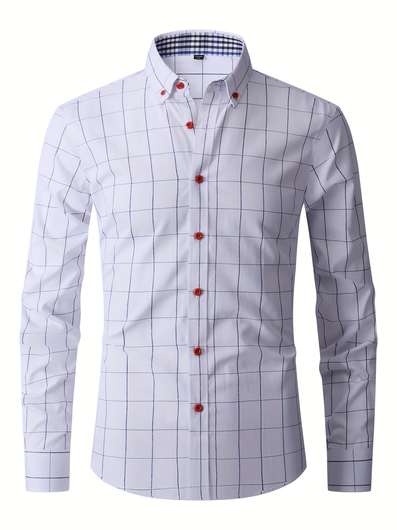 Men's Easy-Care Plaid Shirt