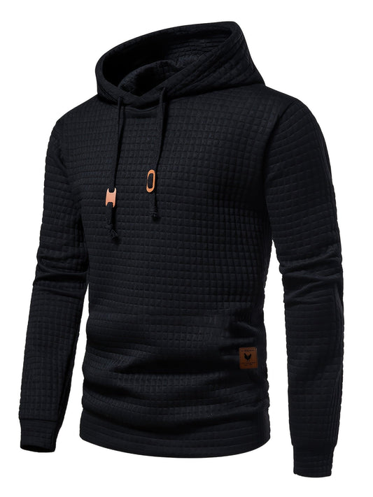 Flattering Plaid Hoodie