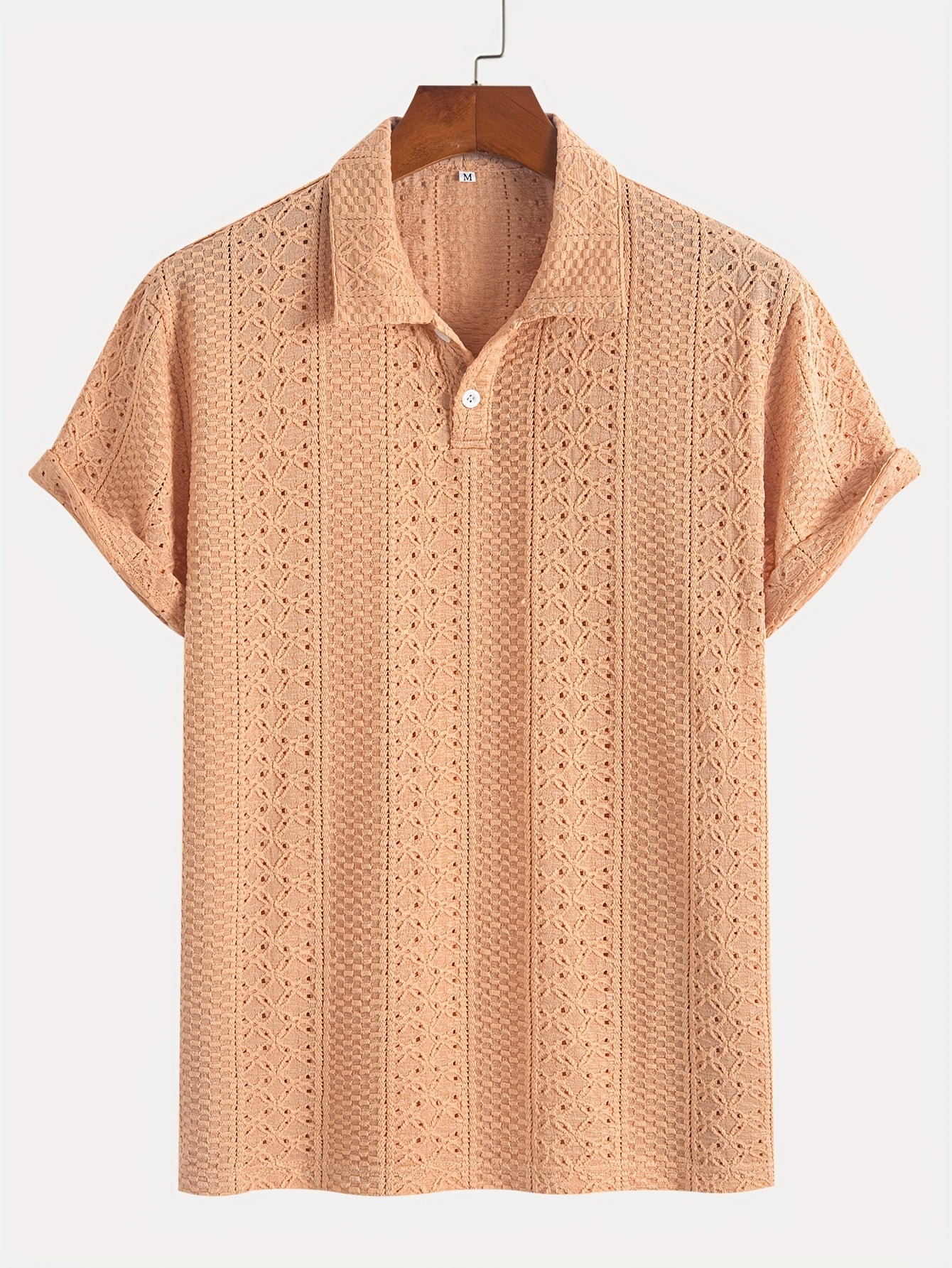 Flattering Lace Knit Shirt