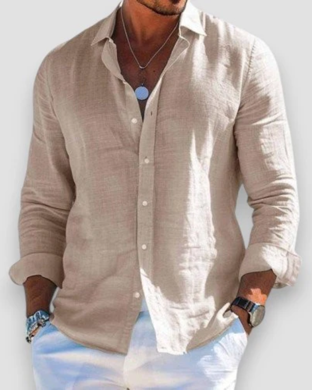Chic Curve-Hugging Shirt