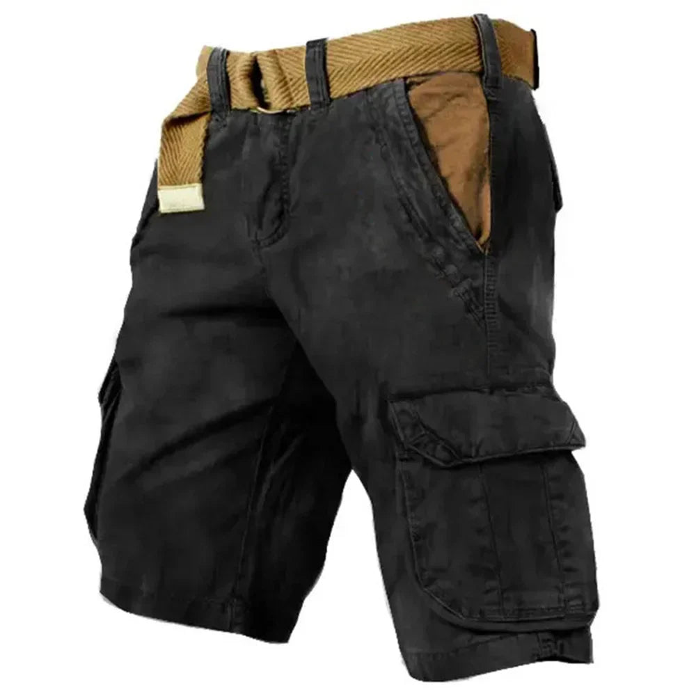 Vintage-Charm Cargo Shorts