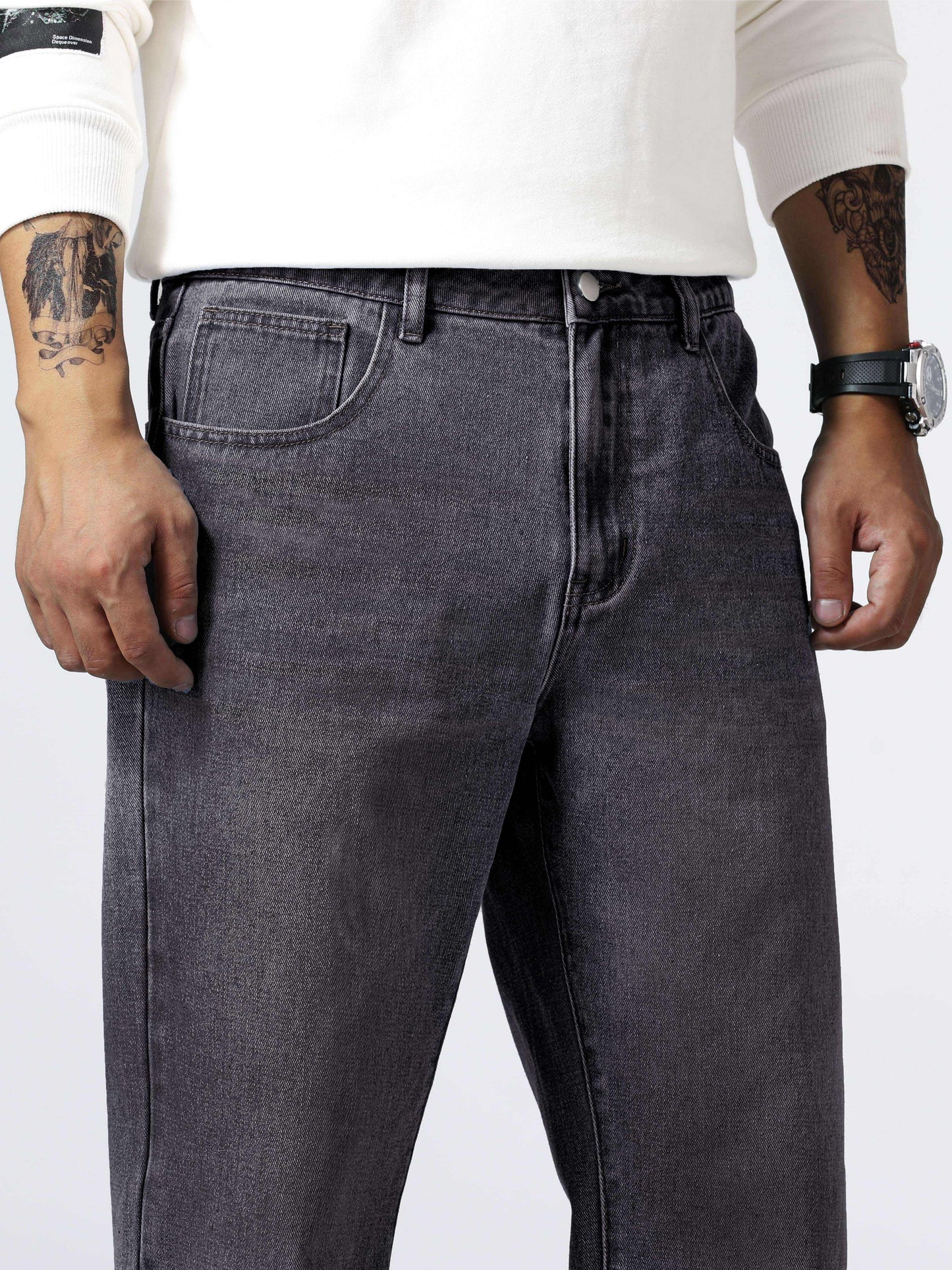 Everyday-Comfort Denim Pants