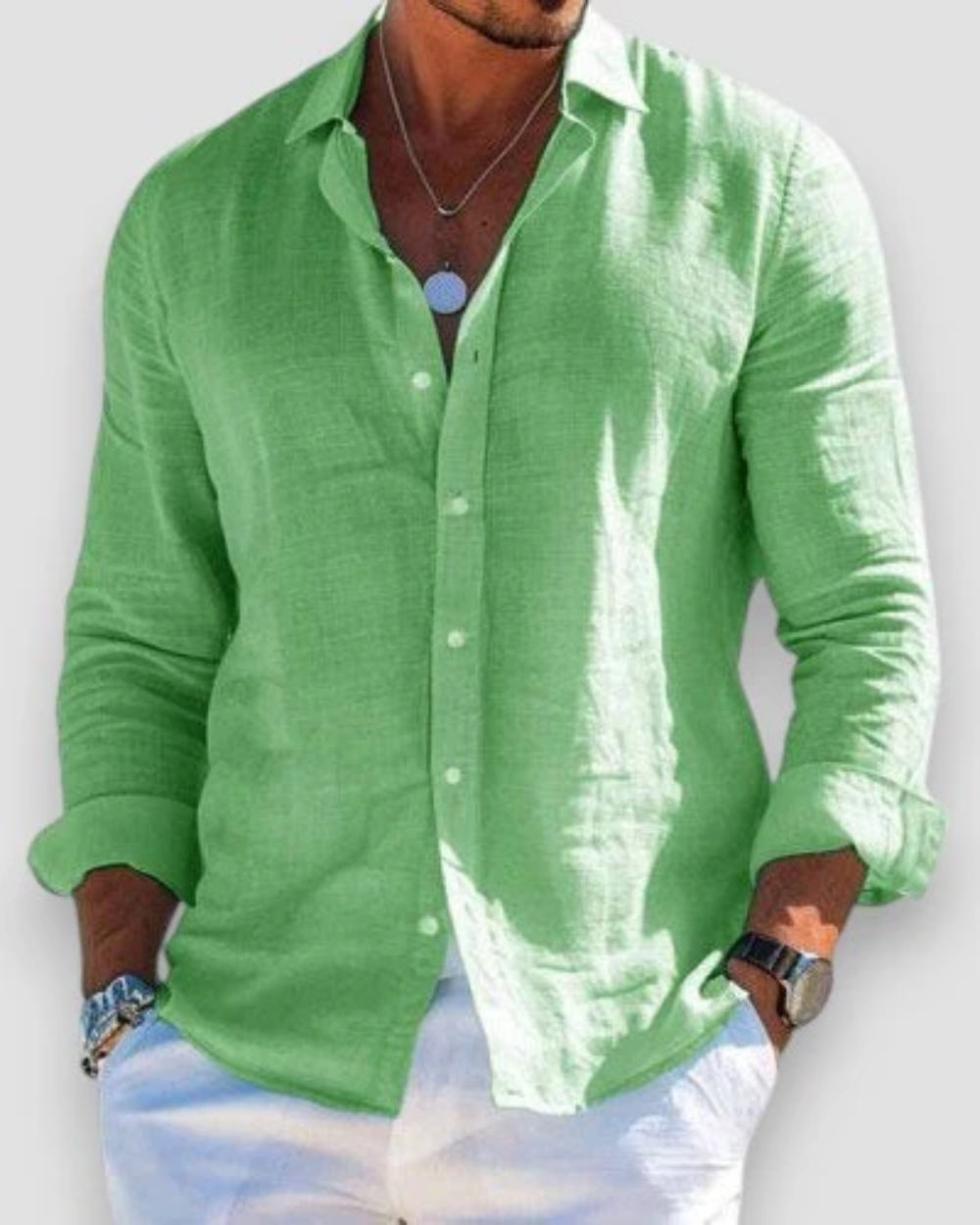 Chic Curve-Hugging Shirt
