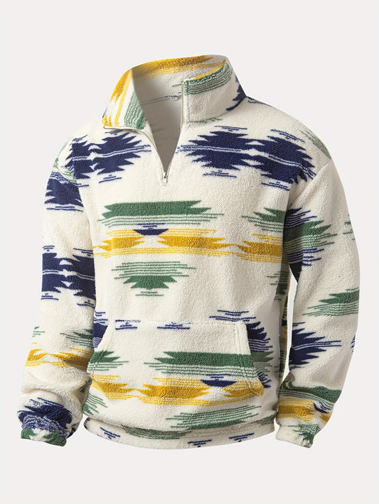 Flatter-Fit Fleece Sweater