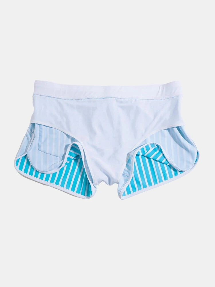 Secure-Pocket Swim Trunks
