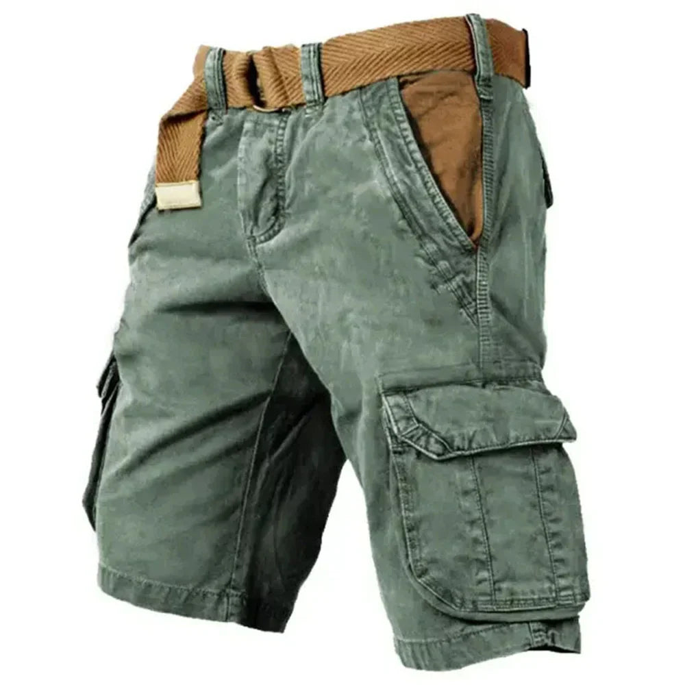 Vintage-Charm Cargo Shorts
