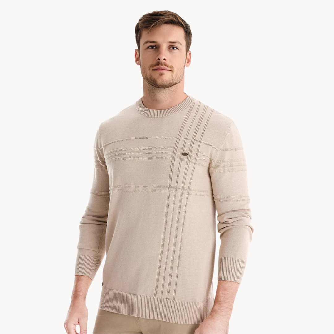 Ultra-Soft Argyle Sweater