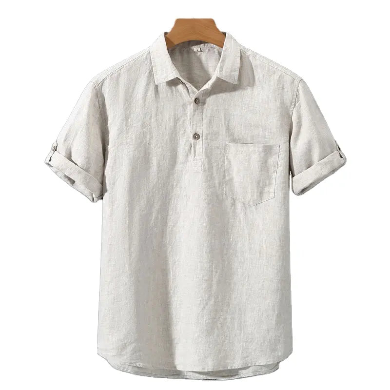 Luxury Linen Polo