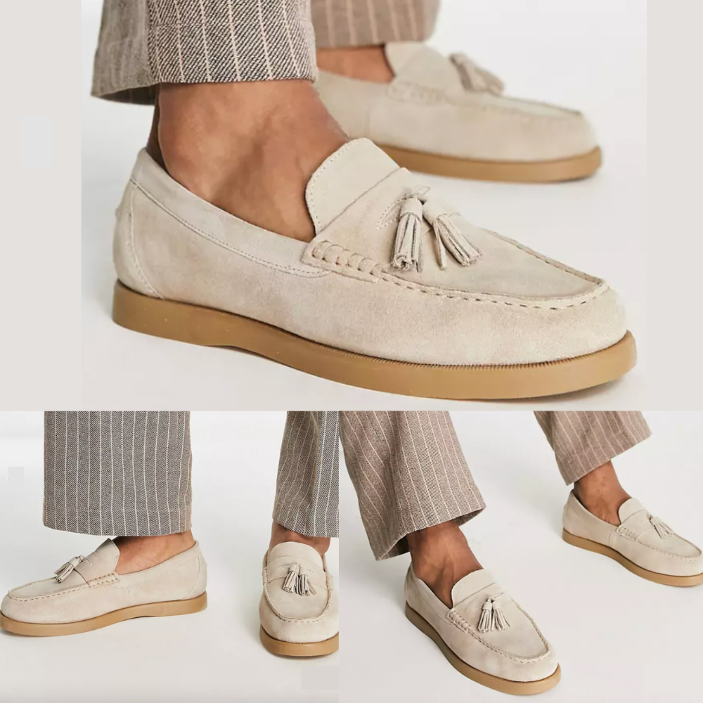 Suede Comfort Loafers