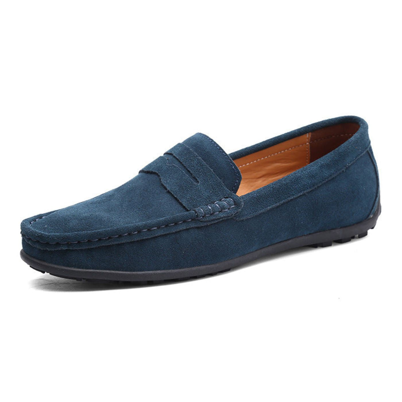 Comfort-Cushion Suede Loafers