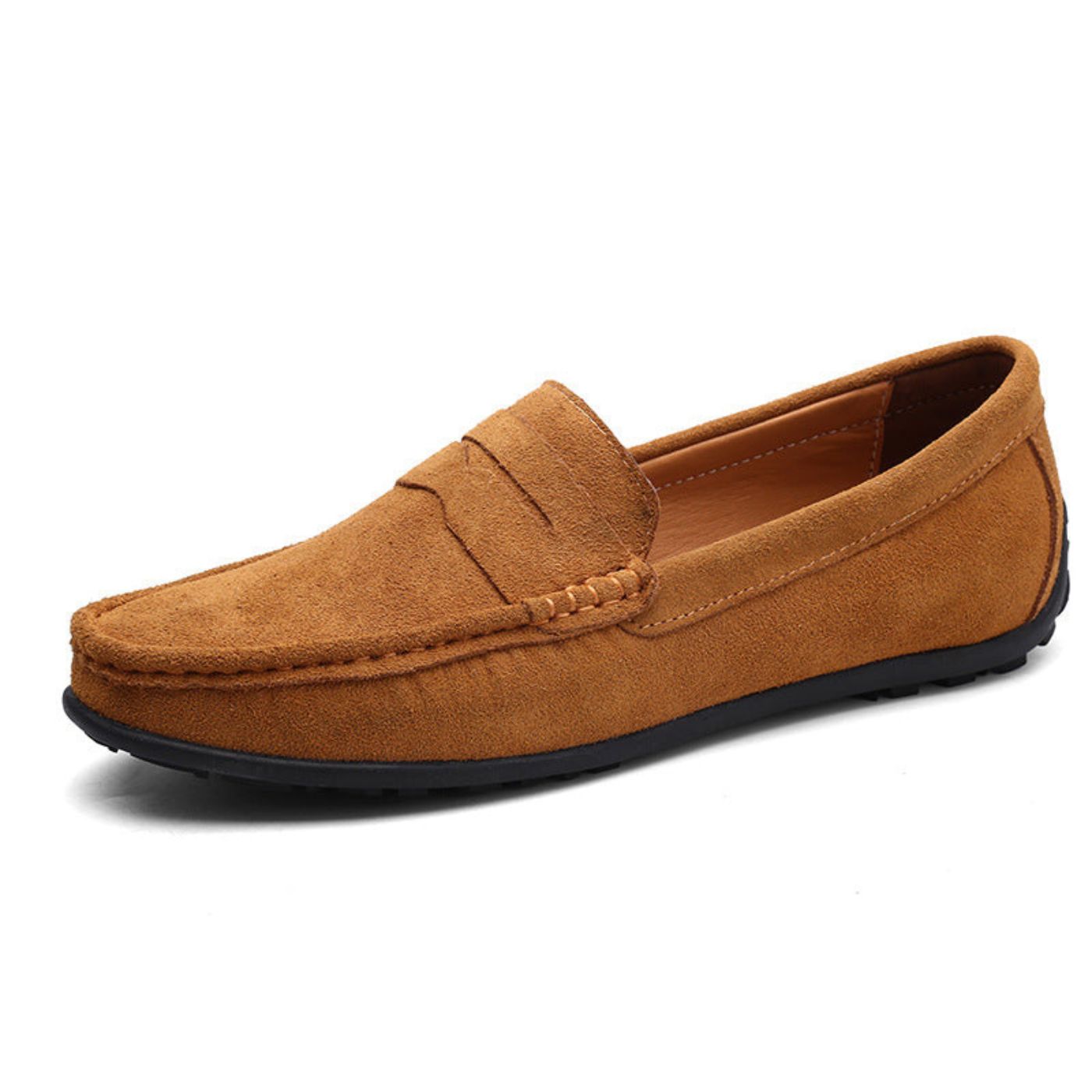 Comfort-Cushion Suede Loafers