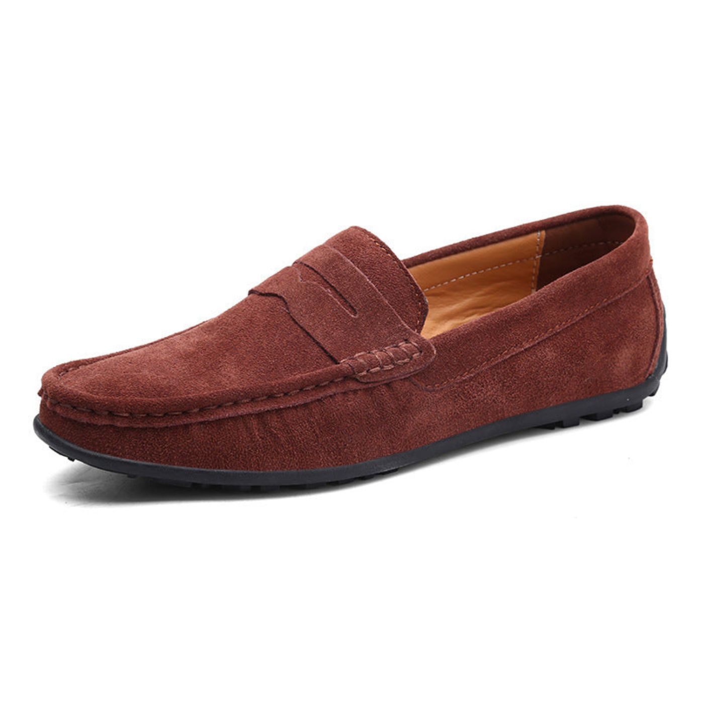Comfort-Cushion Suede Loafers