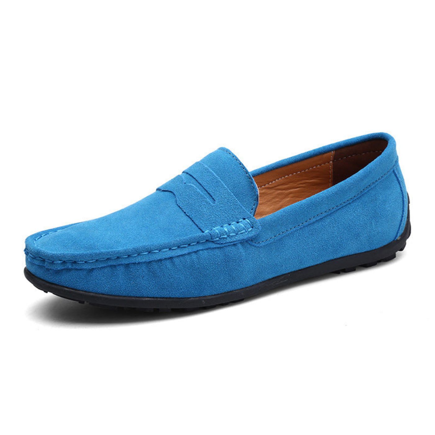 Comfort-Cushion Suede Loafers