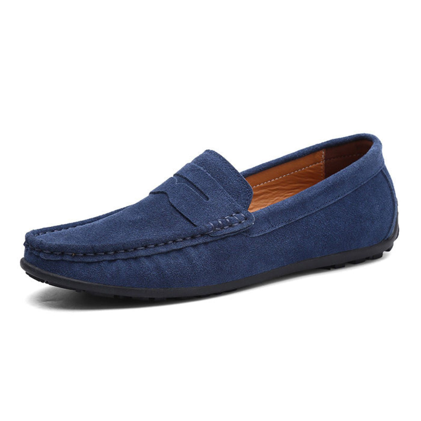 Comfort-Cushion Suede Loafers