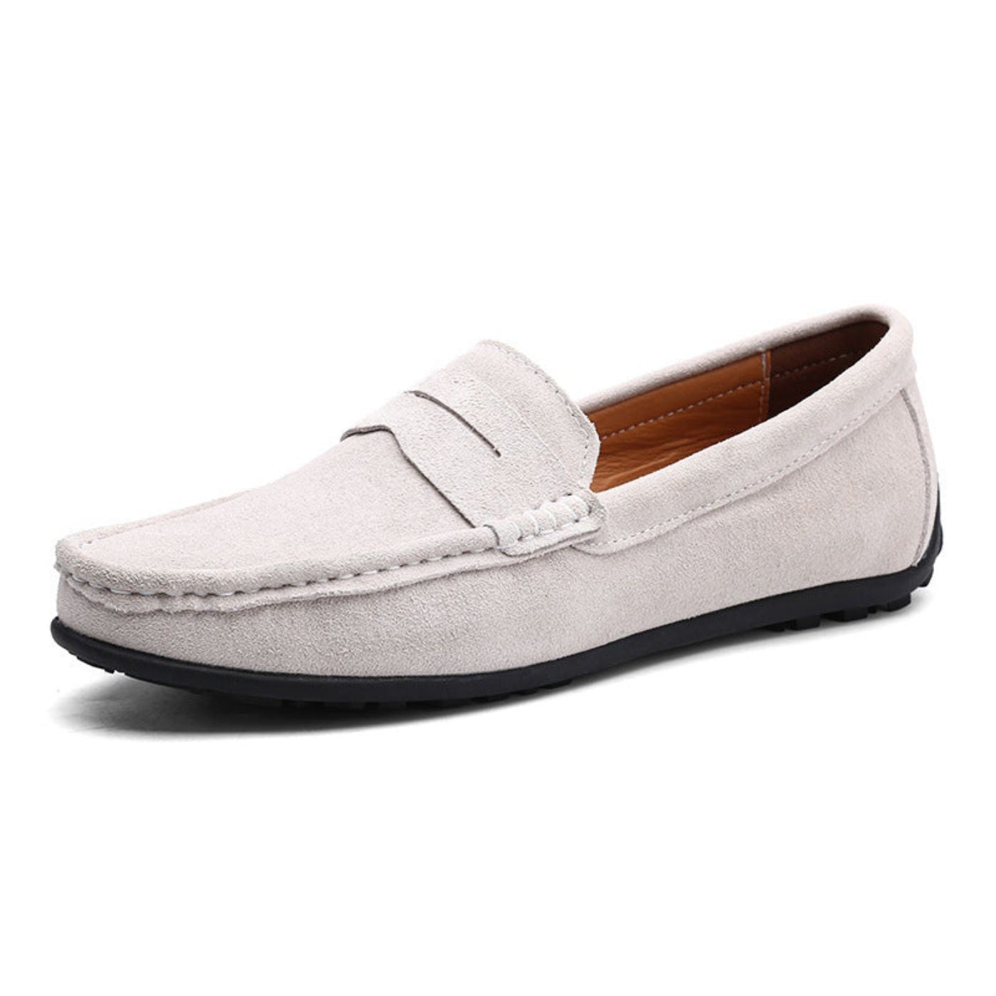 Comfort-Cushion Suede Loafers
