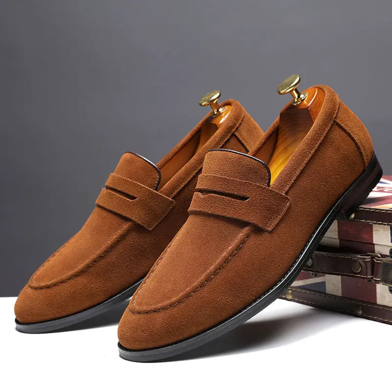 Suede Comfort Loafers