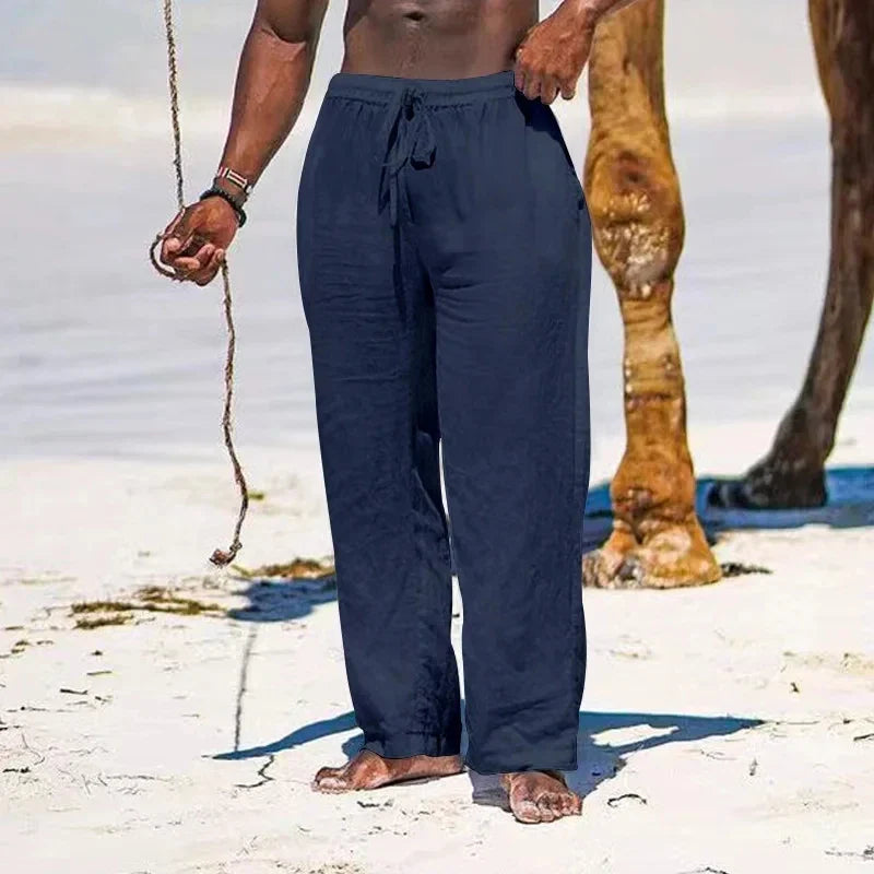 Cool Breeze Linen Beach Pants