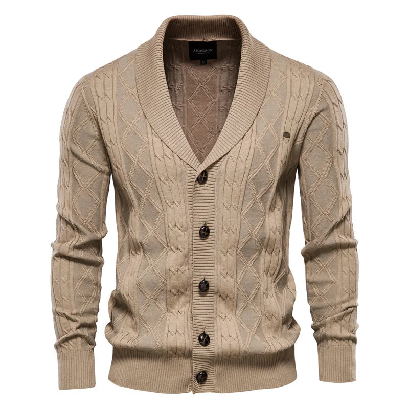 Breathable-Cotton Cardigan