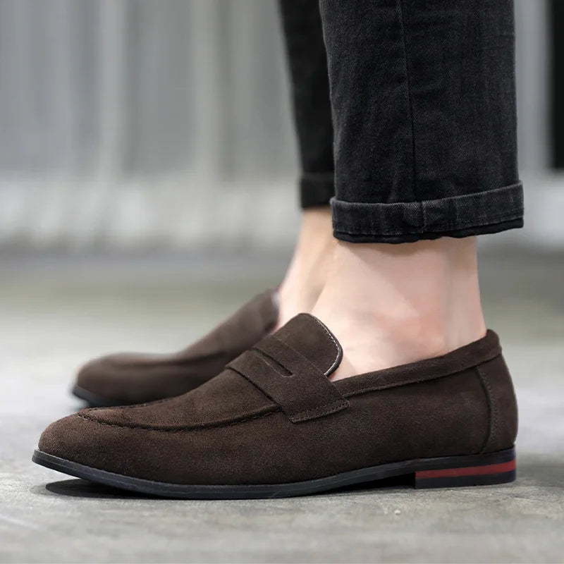 Suede Comfort Loafers