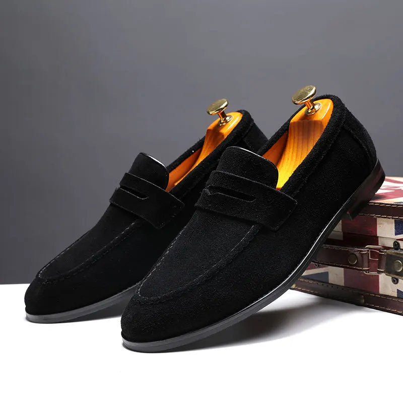 Suede Comfort Loafers