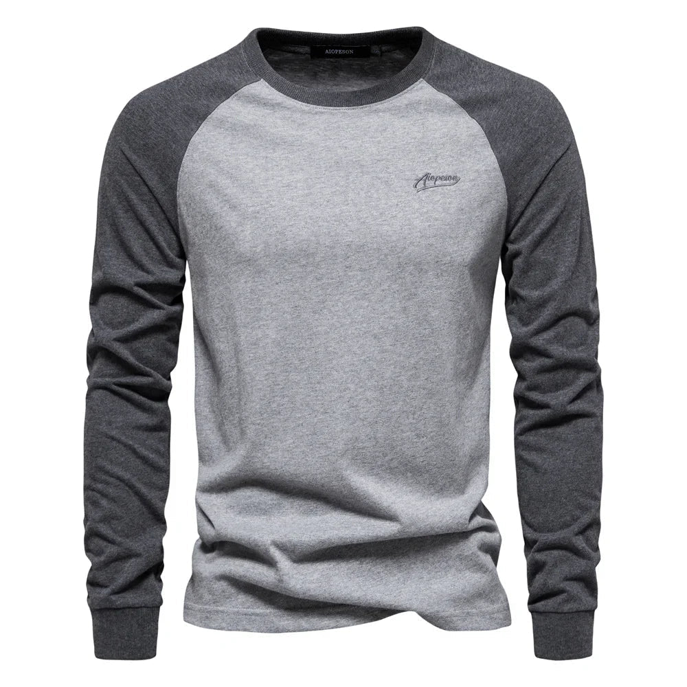 Breathable Raglan Long-Sleeve Shirt