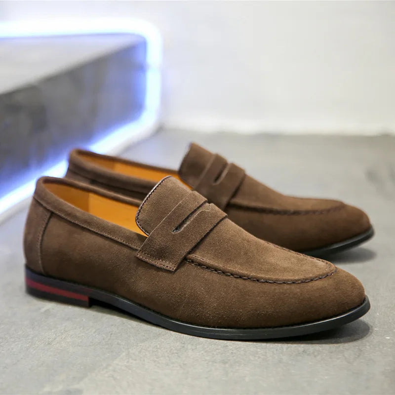 Suede Comfort Loafers
