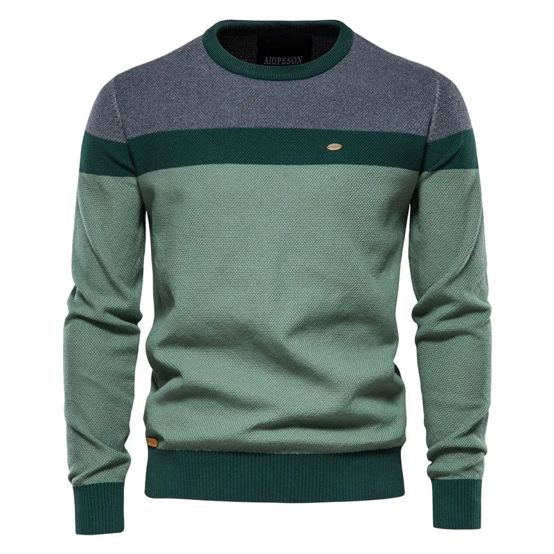 Slim-Fit Cotton Sweater